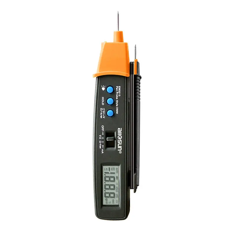 ALL SUN EM3213 AutoRange Digital Multimeter | AC DC Voltage Tester | Automotive