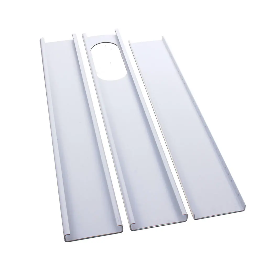 3pcs Adjustable Window Slide Kit | Portable AC Wind Shield Plate | Tube Seal