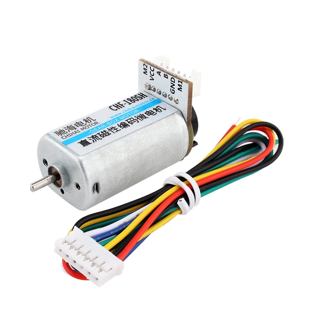Chihai CHF-FK180SH DC 6V 7800RPM High Speed Motor | Micro DC 180 with Encoder