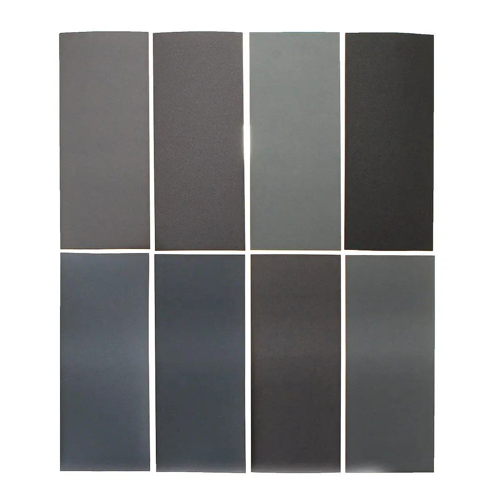 HILDA 50pcs Wet Dry Sandpaper 320-2000 Grit | 230x93mm Amphibious Sanding Sheets