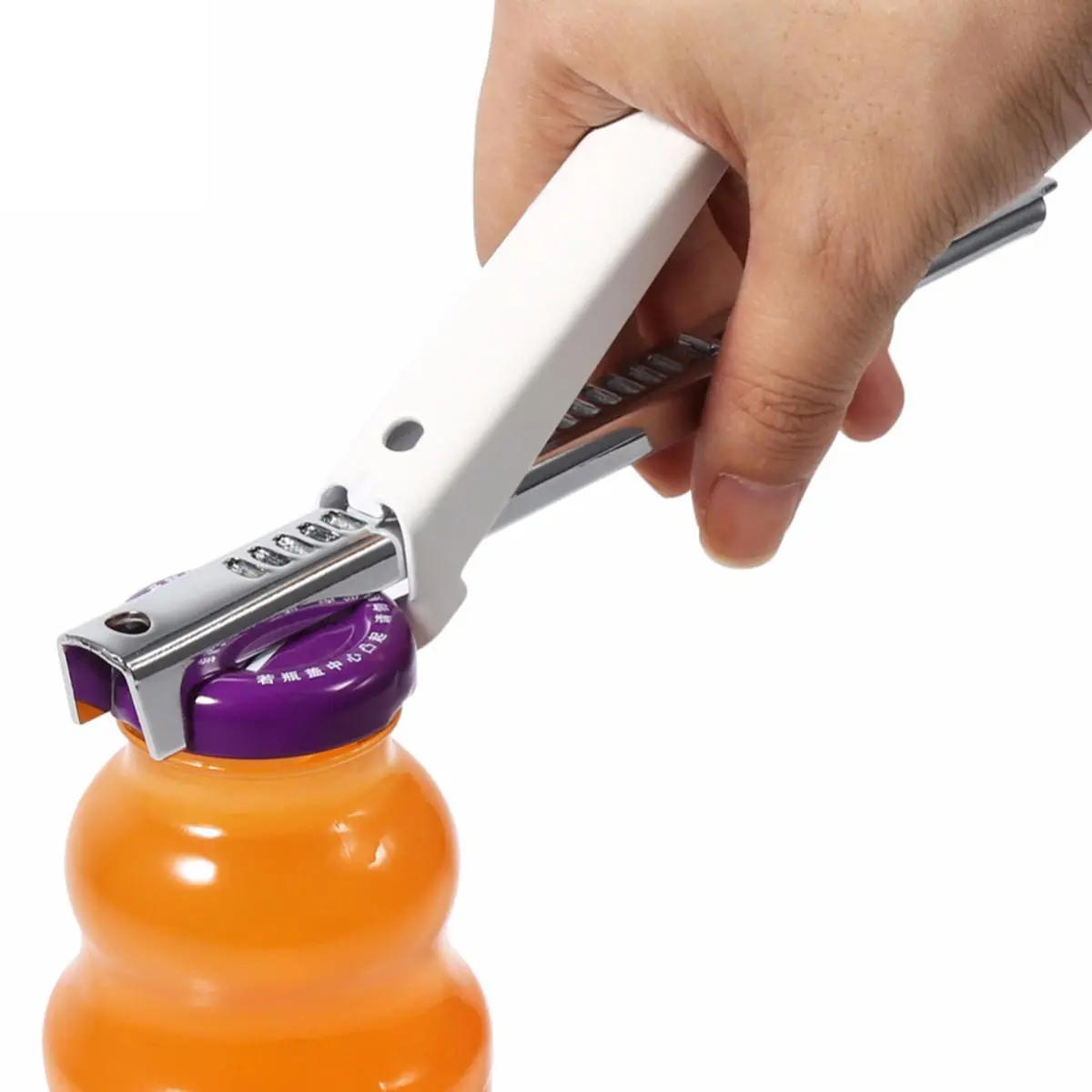 Stainless Steel Jar & Bottle Opener - Easy Grip Adjustable Kitchen Tool