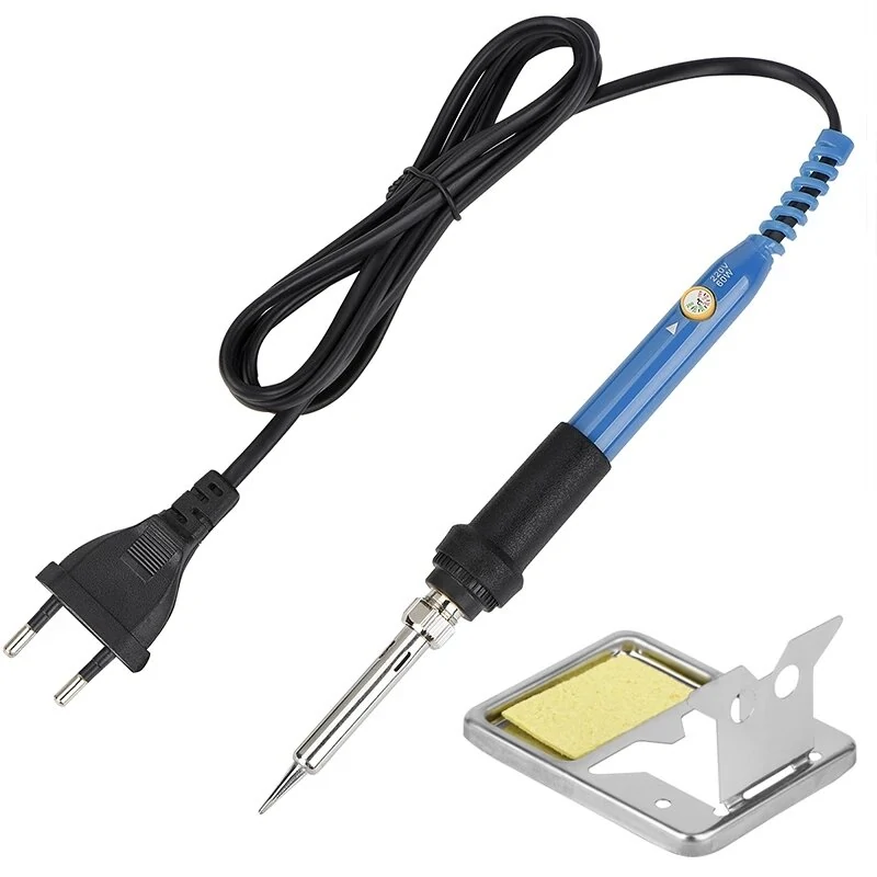 JCD 908 60W Electric Soldering Iron - 110V/220V Adjustable Temperature with Bracket