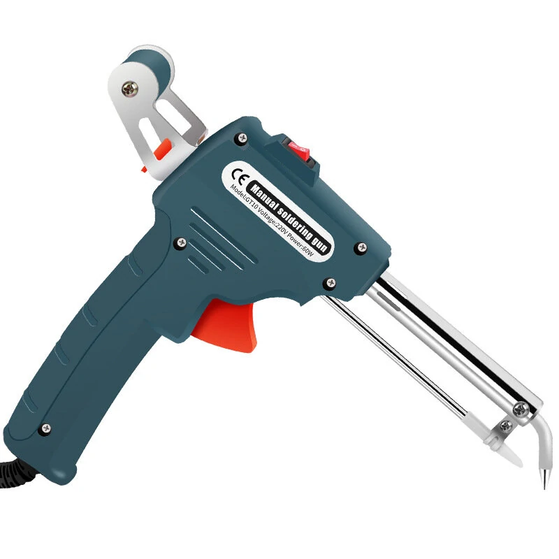 60W Auto-Soldering Iron | 220V EU Plug | Internal Heating & Auto-Feed | Hand-Held Repair Tool