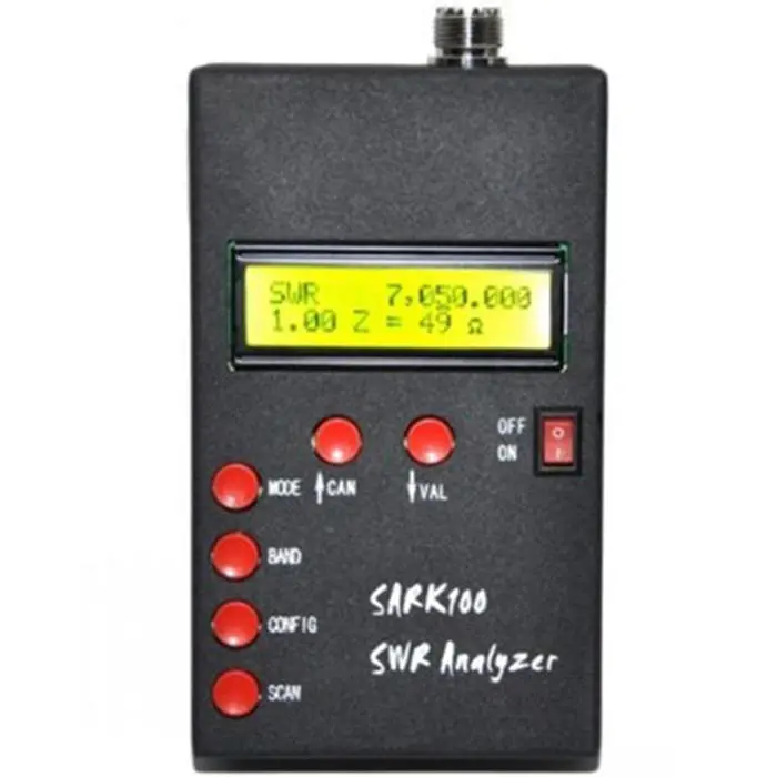 SARK100 Antenna Analyzer | 1-60 MHz SWR Meter for Ham Radio