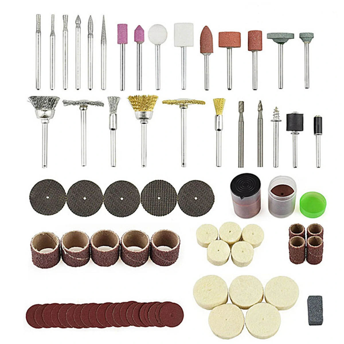 79pcs Rotary Tool Accessory Set for Grinding, Sanding, Polishing & Cutting