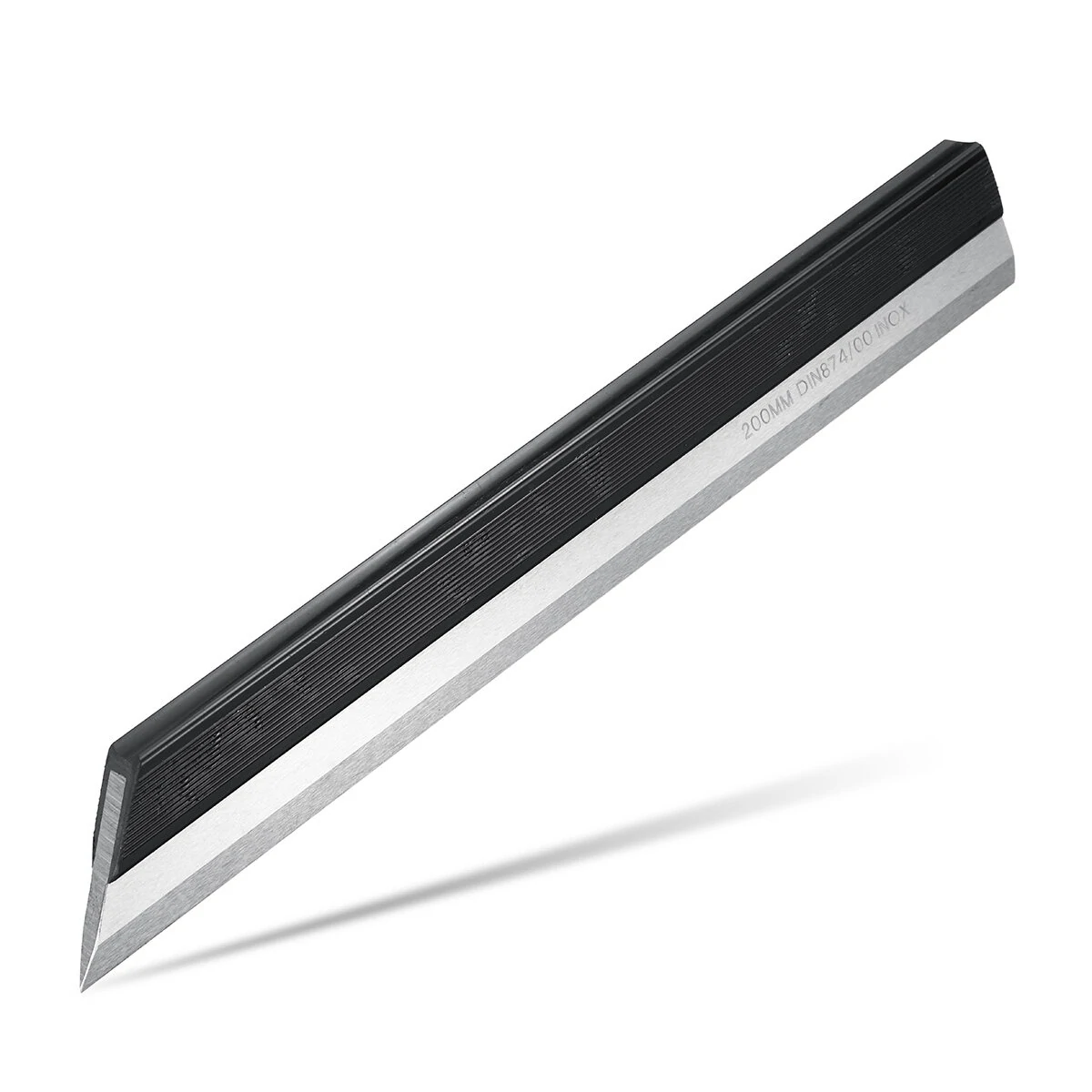 Stainless Steel Edge Ruler - 200mm Precision Machinist Gauge | Flat Measuring Tool