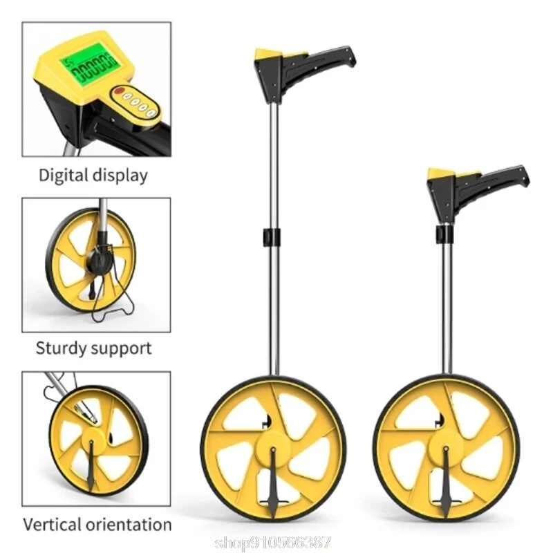 Digital LCD Display Mechanical Measuring Wheel | Electronic Range Finder