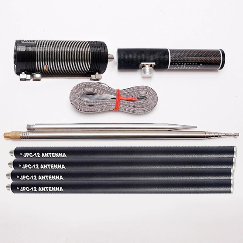 JPC12 Deluxe Shortwave Antenna - Portable Multi-Band, Quick Setup & Lightweight