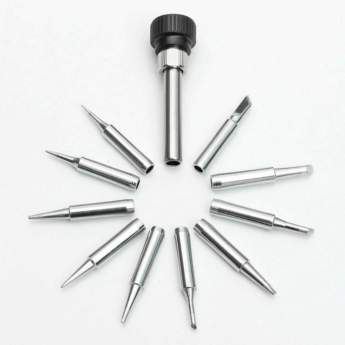 11Pcs 900M-T Soldering Iron Tips for 936 Station | SAIKE ATTEN AOYUE KADA YIHUA