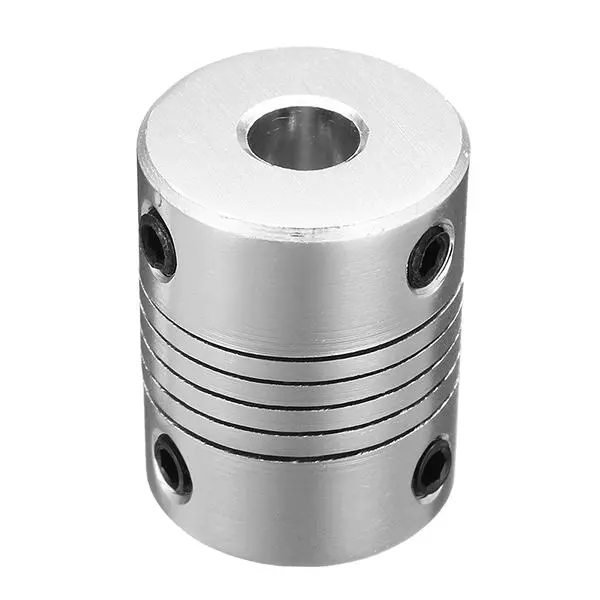 Machifit 6.35mm x 10mm Flexible Shaft Coupling | Aluminum CNC Motor Coupler