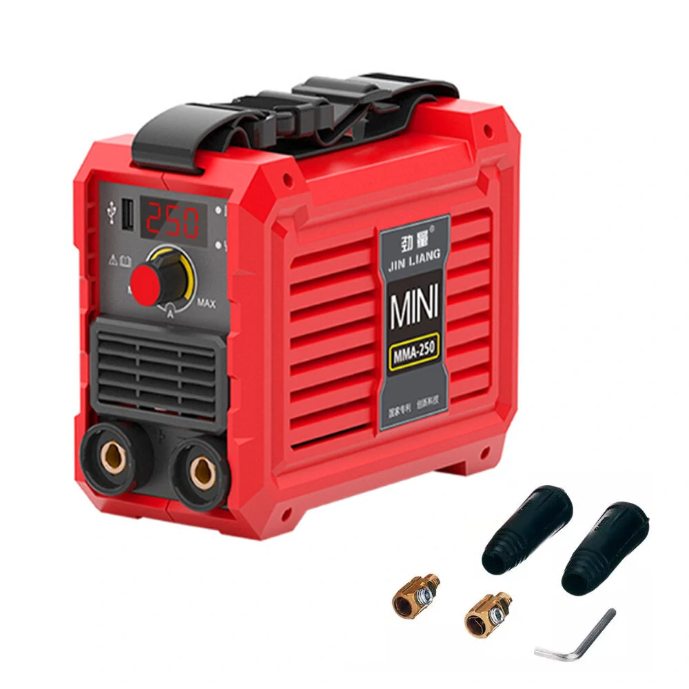 Mini Portable 220V 3500W DC Inverter Arc Welder - Pure Copper USB | Household Electric Welding Machine