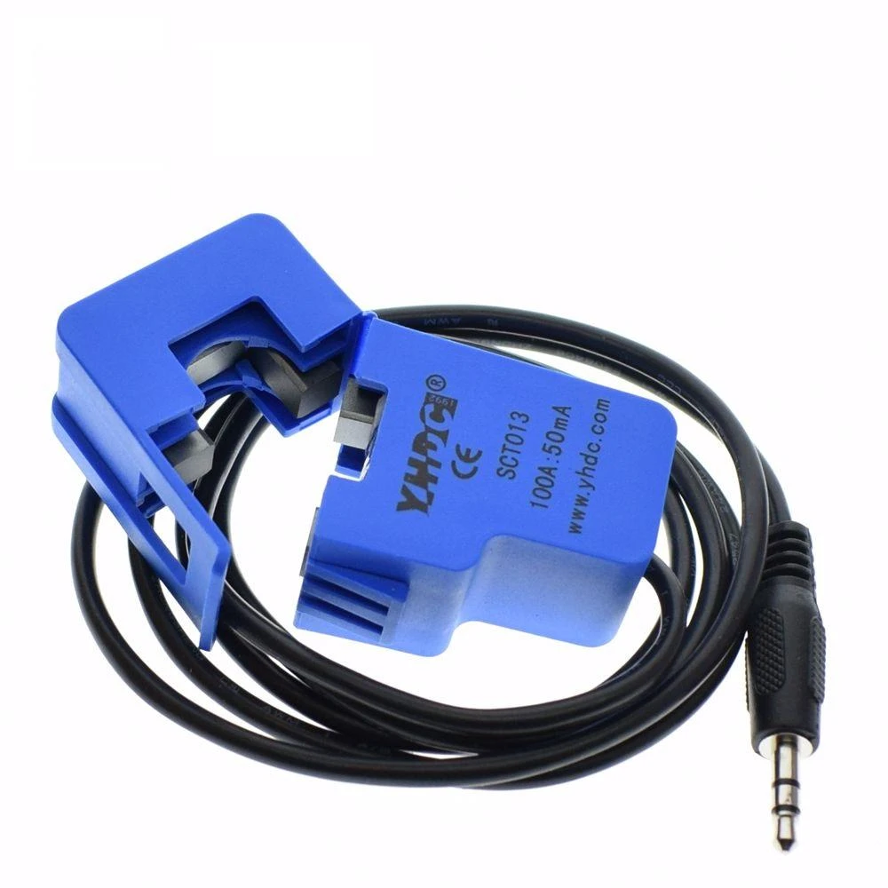 SCT-013-000 Split Core Current Transformer - 100A Non-invasive AC Sensor