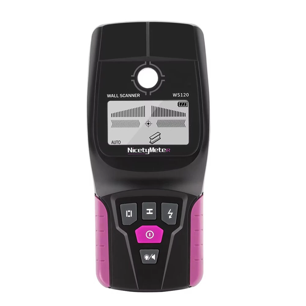 Wall Scanner | Multifunction Stud Finder Detects Metal, Wood & Live Wires - 100mm Detection