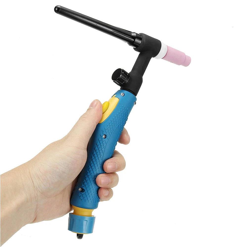 WP17V 150A TIG Welding Torch - Air Cooled with Gas Valve - Flexible Torch
