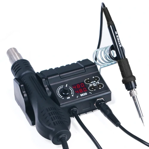 YIHUA 882D Smart Soldering Station | 750W Digital Display | Phone Repair & Desoldering