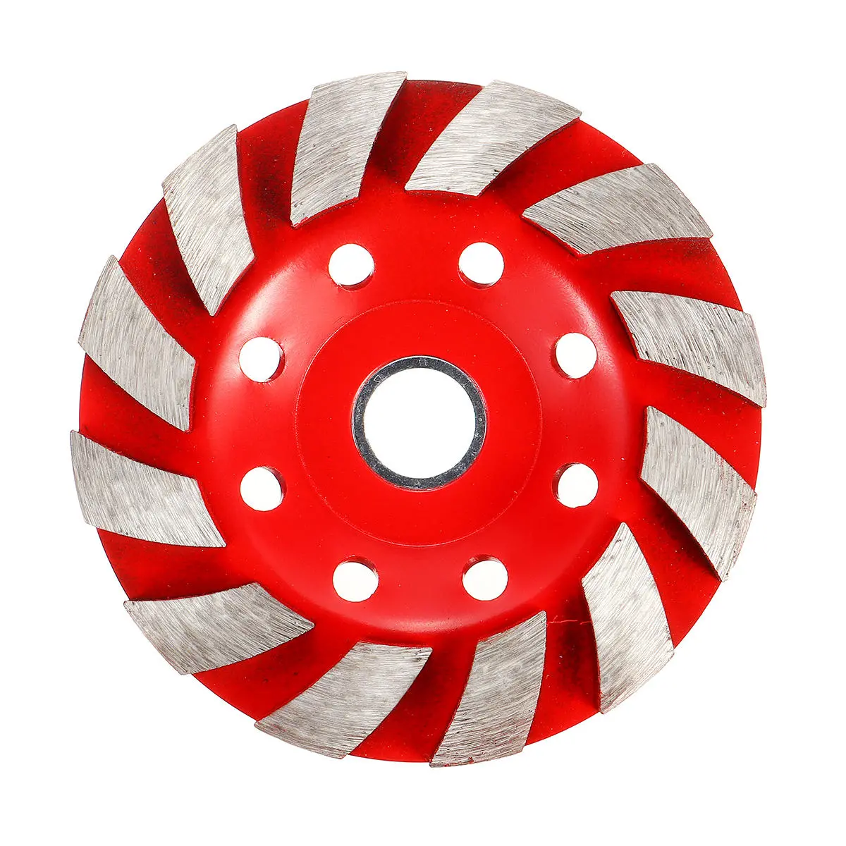 Red 100mm Diamond Grinding Wheel | Concrete Stone Marble Masonry