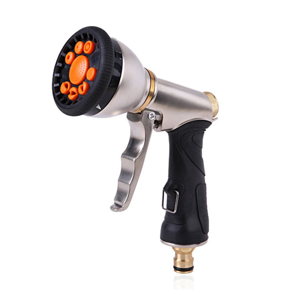 High-Pressure Water Spray Gun - 9 Function Car Washer & Garden Sprinkler