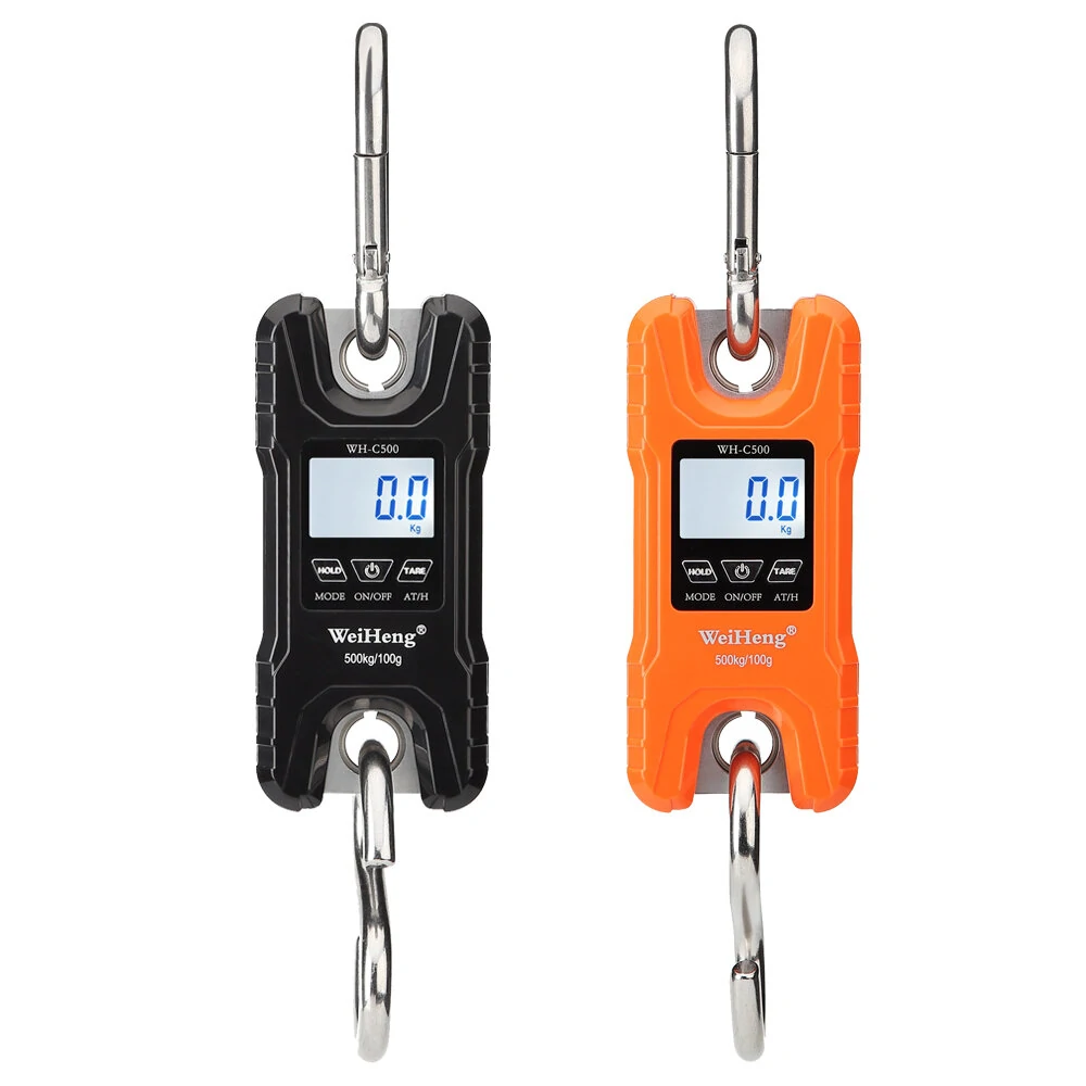 WH-C500 High Precision 500kg/100g Hunting Scale | Portable Digital Crane Scale