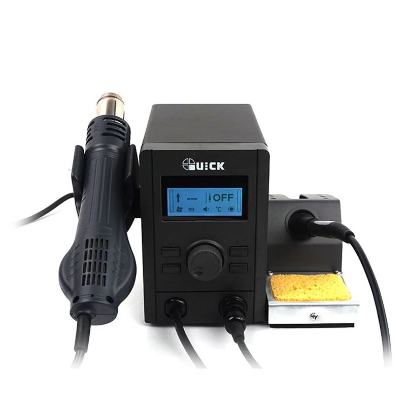 QUICK 715 2 in 1 Hot Air BGA & Soldering Station | Digital | Auto Sleep