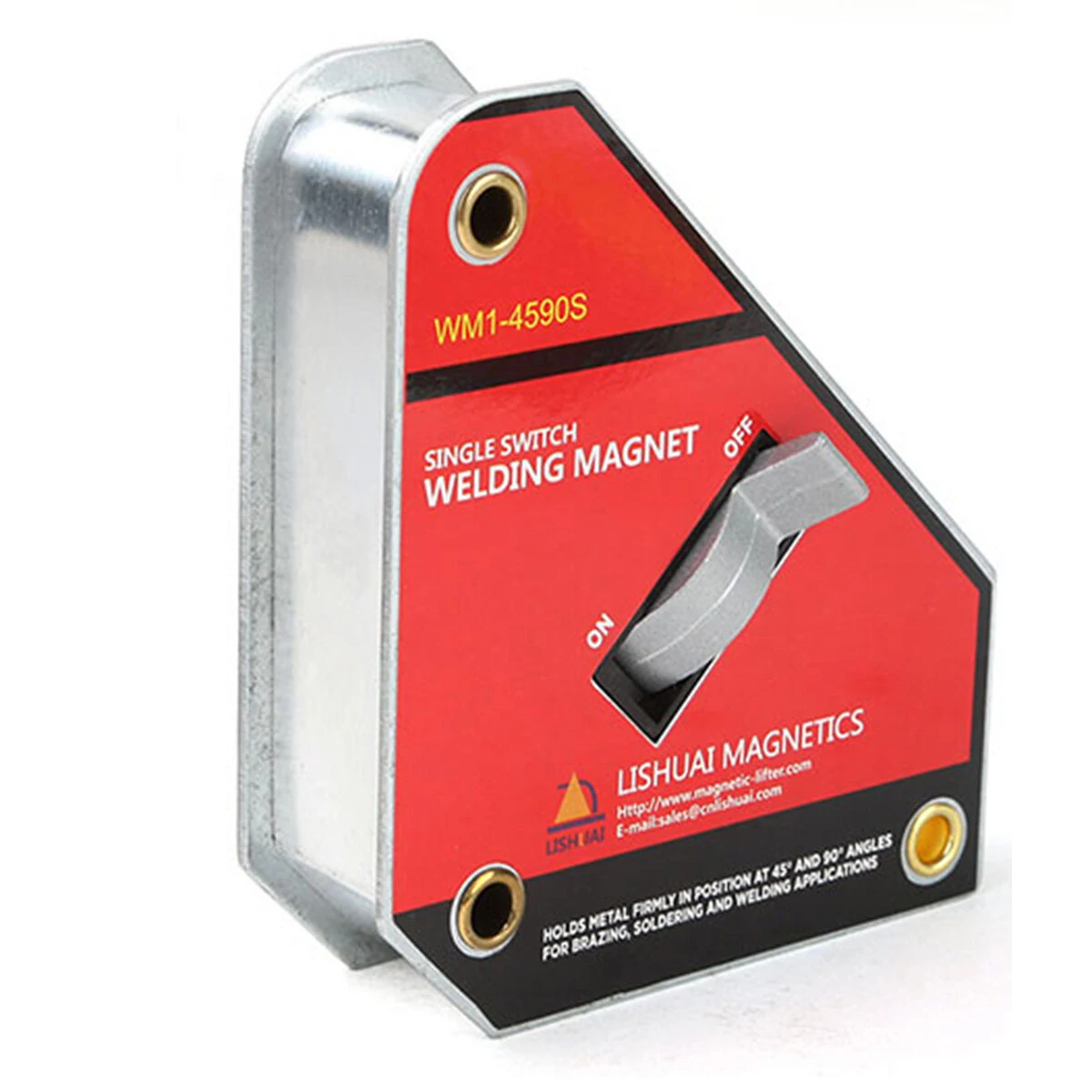 45 90 Degree Arrow Magnetic Welding Holder | Single Switch Corner Magnet