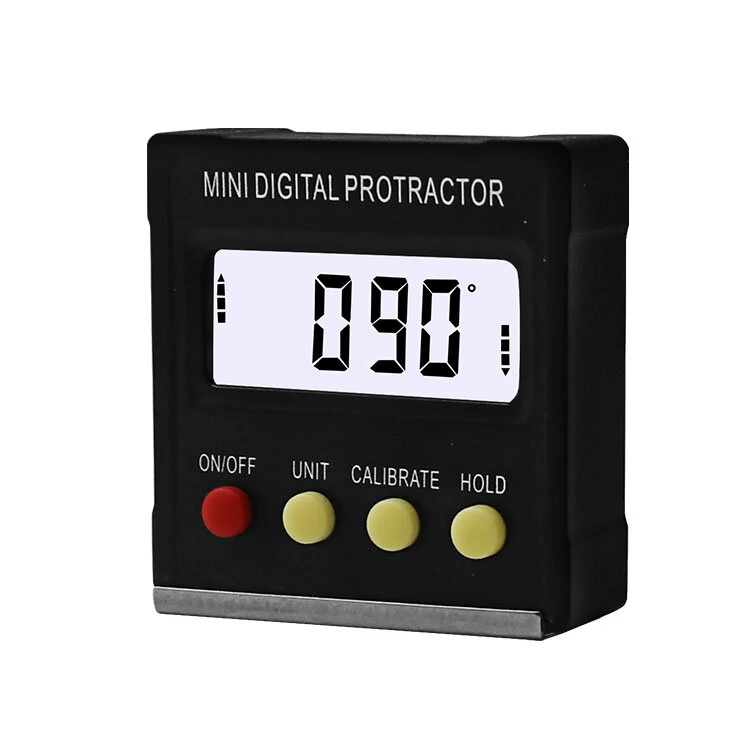 360 Degree Digital Protractor | Mini Electronic Angle Level & Inclinometer