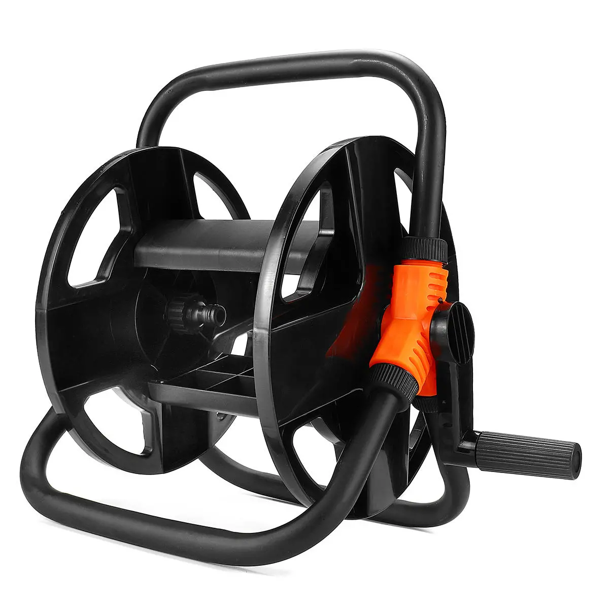Portable Water Hose Reel Cart - 20M Multi-Purpose Pipe Storage Holder