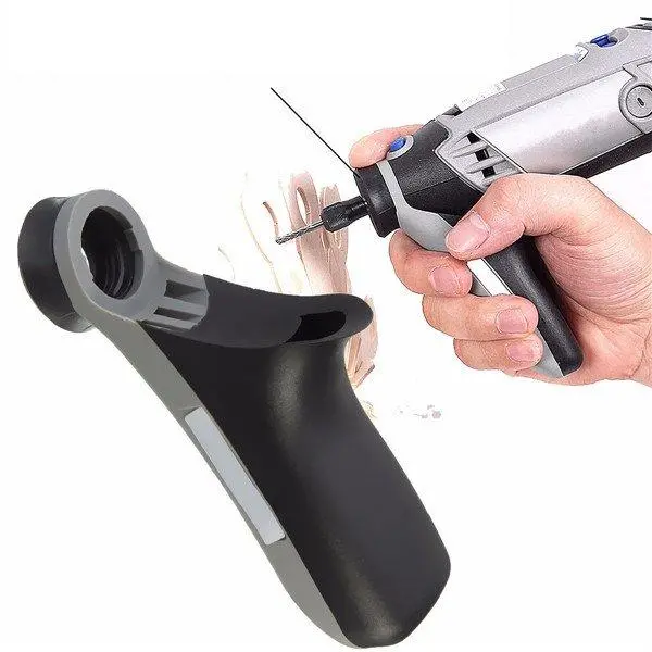 HILDA 115mm Detailer Grip | Mini Grinder Handle for Rotary Tool & Drill