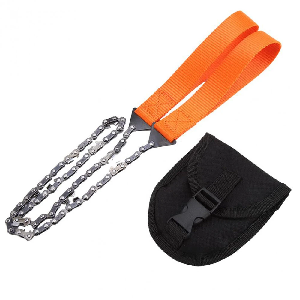 11-Teeth Portable Hand Zipper Saw - 65cm High Strength Survival Tool for Camping & Hiking