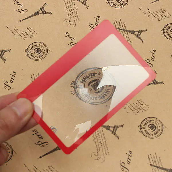 SmartGlas 3X Loupe Credit Card Size Hand Tool - Compact Magnifier
