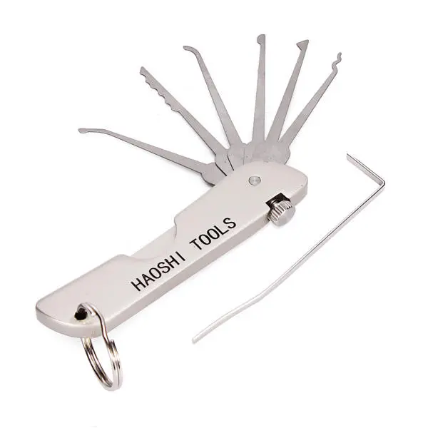 DANIU Lock Pick Set - Compact, Multi-Feature Door Lock Opener for Locksmiths