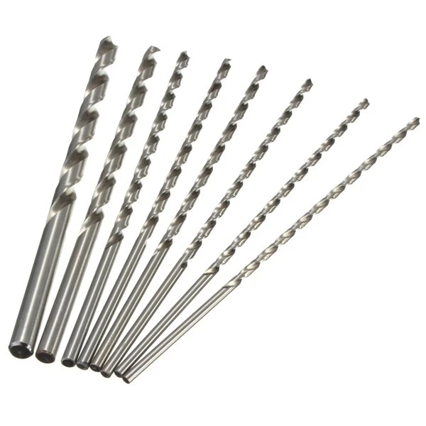 HSS Auger Twist Drill Bit - 4mm to 10mm Diameter - Extra Long 200mm
