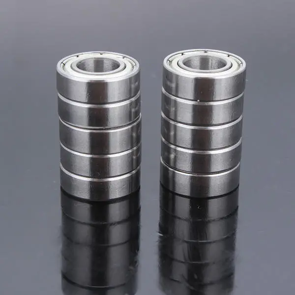 625ZZ 5x16x5mm Steel Ball Bearing - 10pcs Sealed & Shielded | Deep Groove