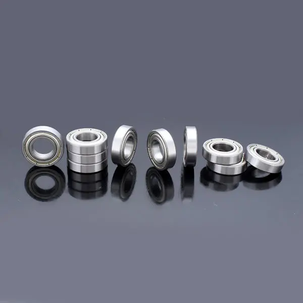 6901 Steel Sealed Shielded Ball Bearings - 10pcs 12x24x6mm Deep Groove