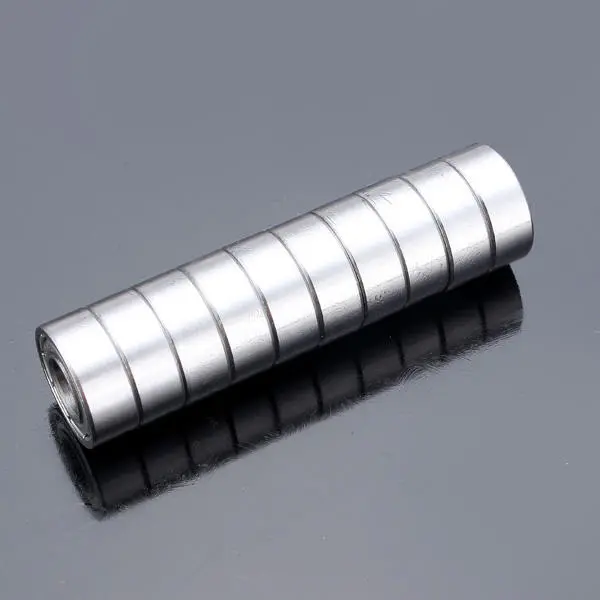 698ZZ Steel Sealed Shielded Ball Bearing - 8x19x6mm - 10pcs Deep Groove