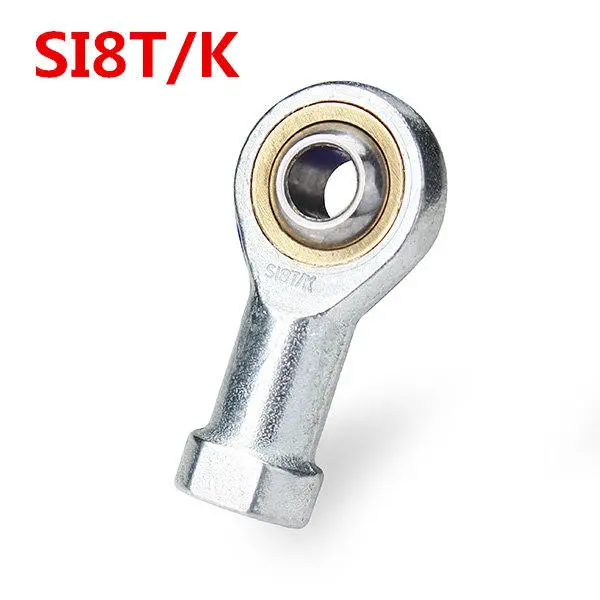 Precision 8mm SI8T/K Metric Thread Rod End Joint, Spherical Oscillating Linear Bearing
