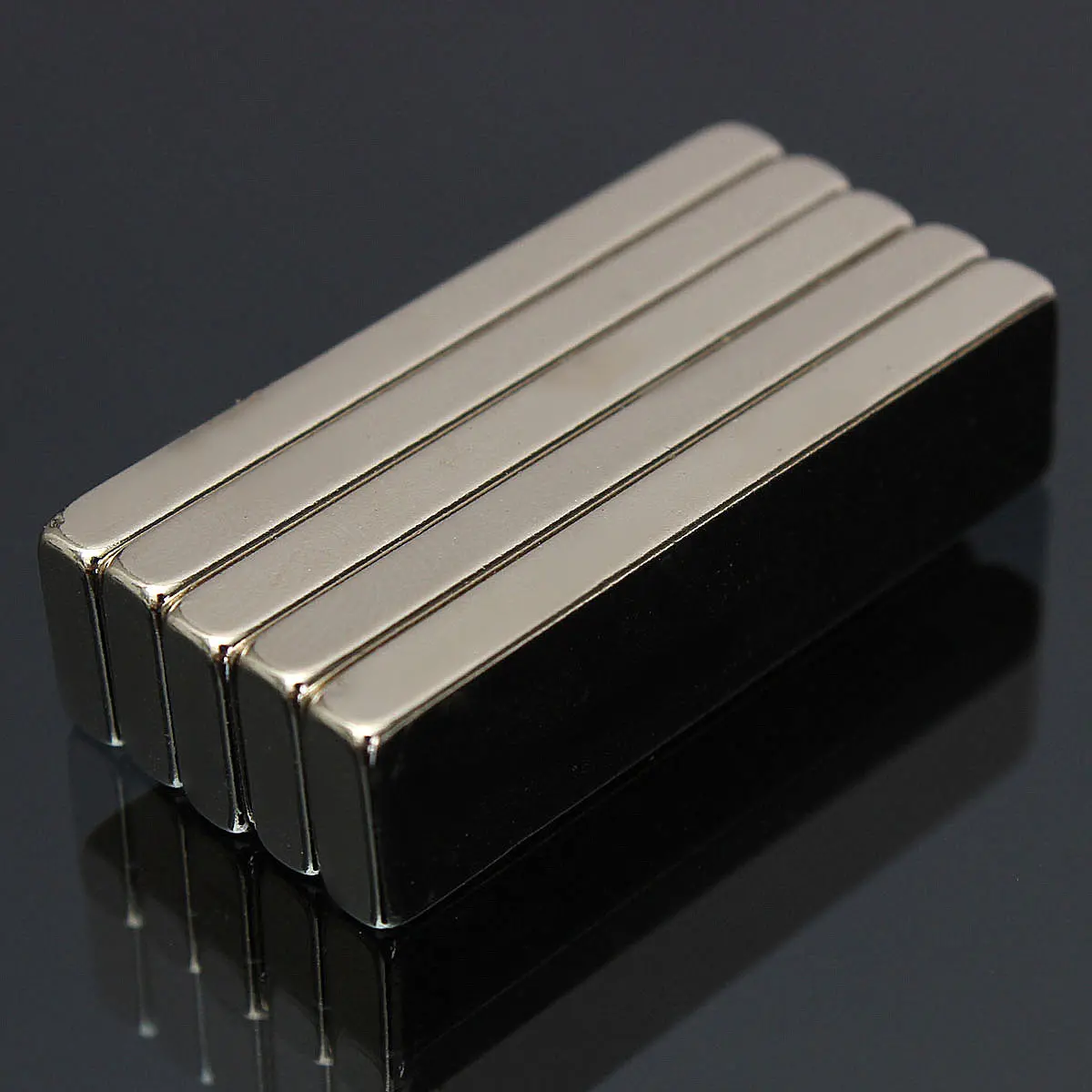 MaxMag Pro N52 40x10x4mm 5-Pack Rare Earth Neodymium Block Magnets