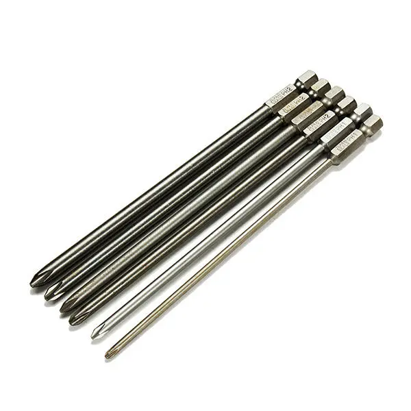 Magnetic Hex Screwdriver Bit Set - 6pcs 150mm 3-6mm for Electric Screwdriver