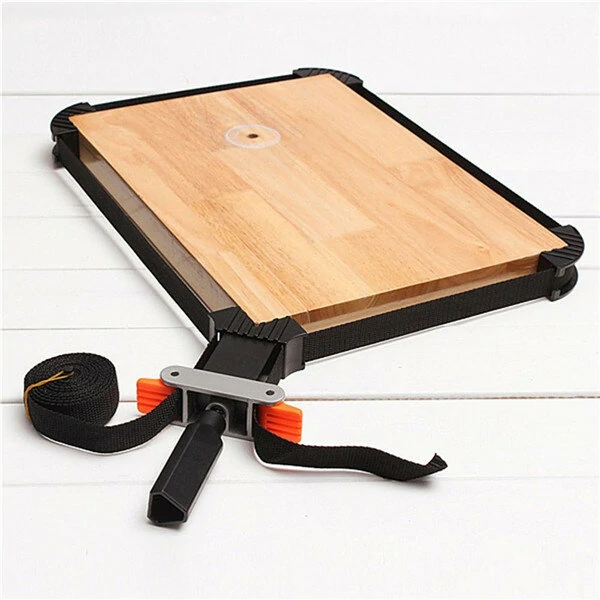 4 Jaws Rapid Corner Clamp - Woodworking Band Strap Holder for Picture Frames & Drawers