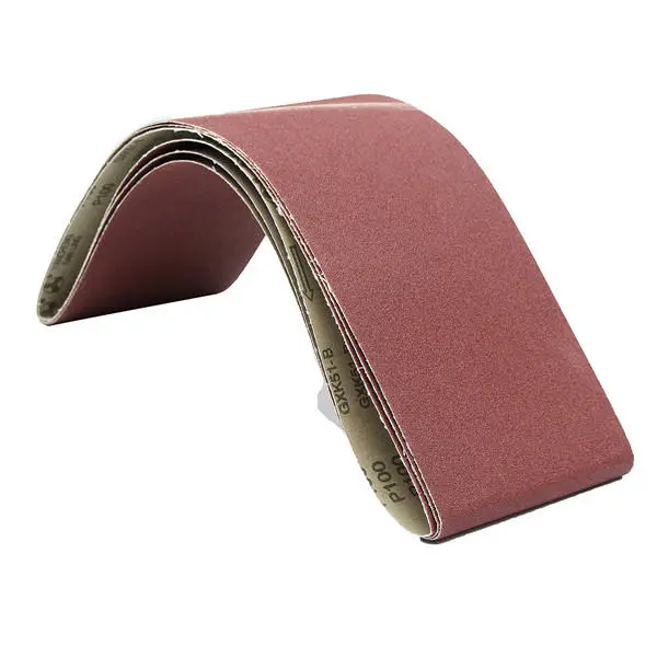 3Pcs 6X48 Inch Sanding Belts | Aluminium Oxide 100 Grit for Belt Sanders