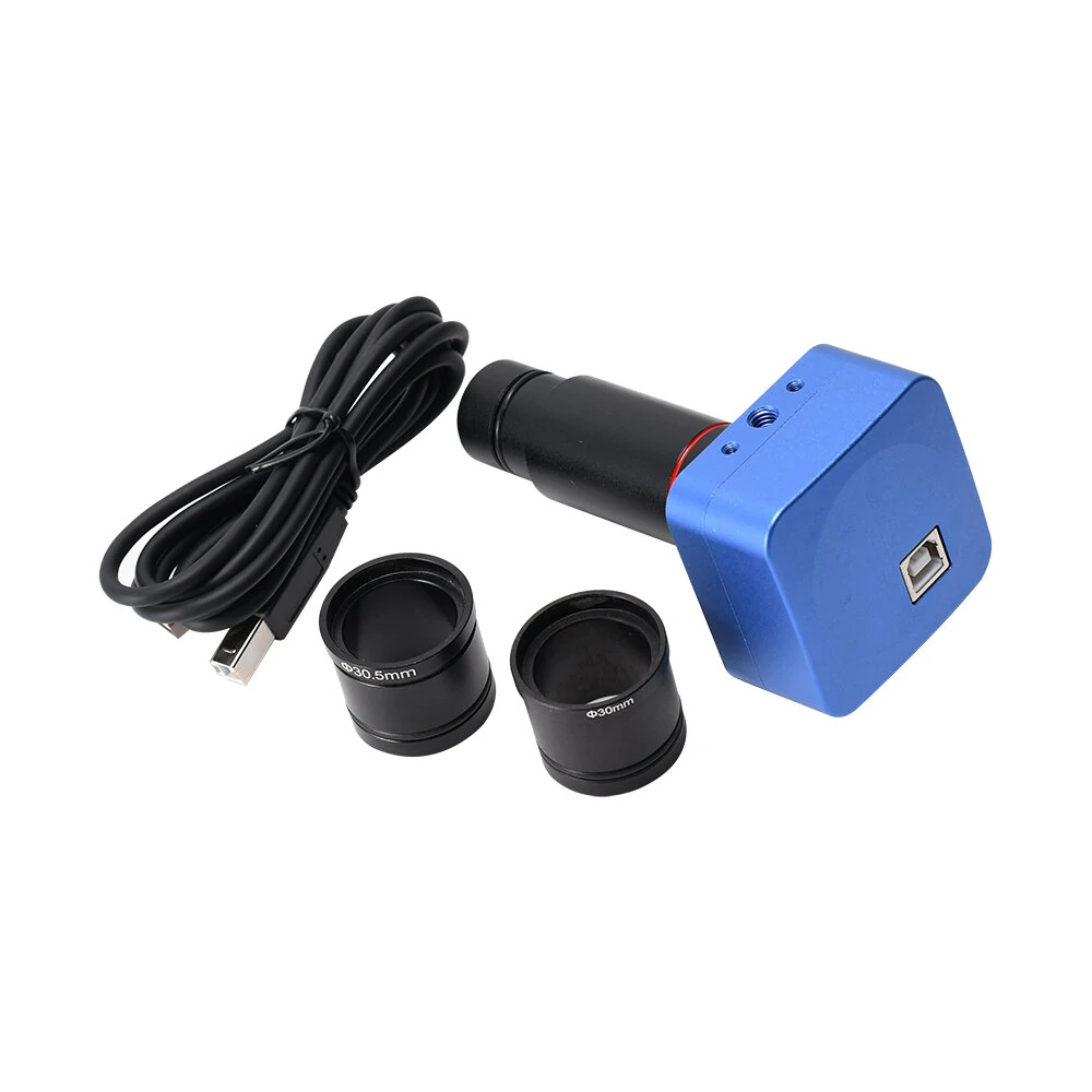 5MP USB Digital Microscope Camera - CMOS Eyepiece for Binocular Trinocular