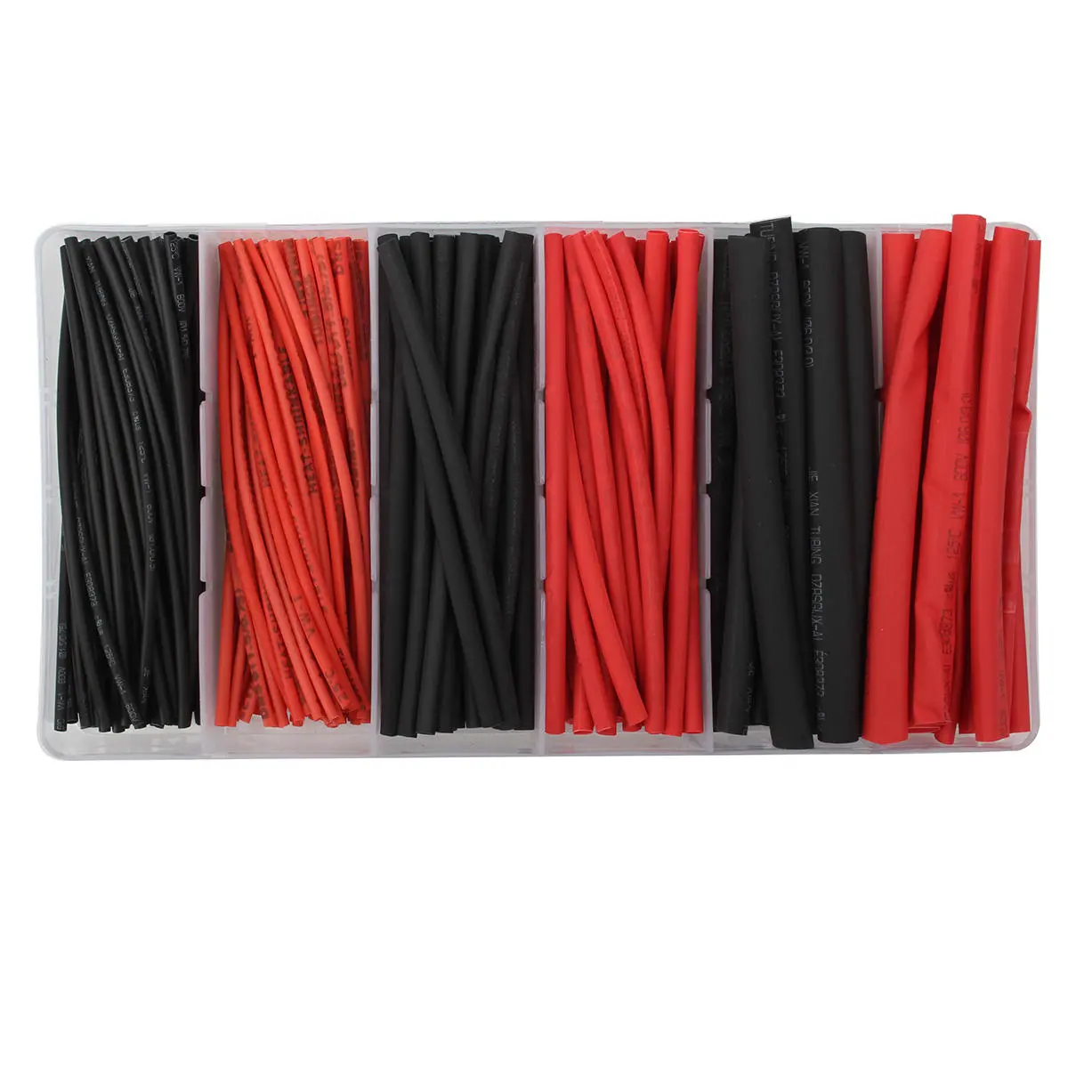 190pcs H-Type Heat Shrink Tube Kit | Polyolefin Wire Cable Sleeve Assortment