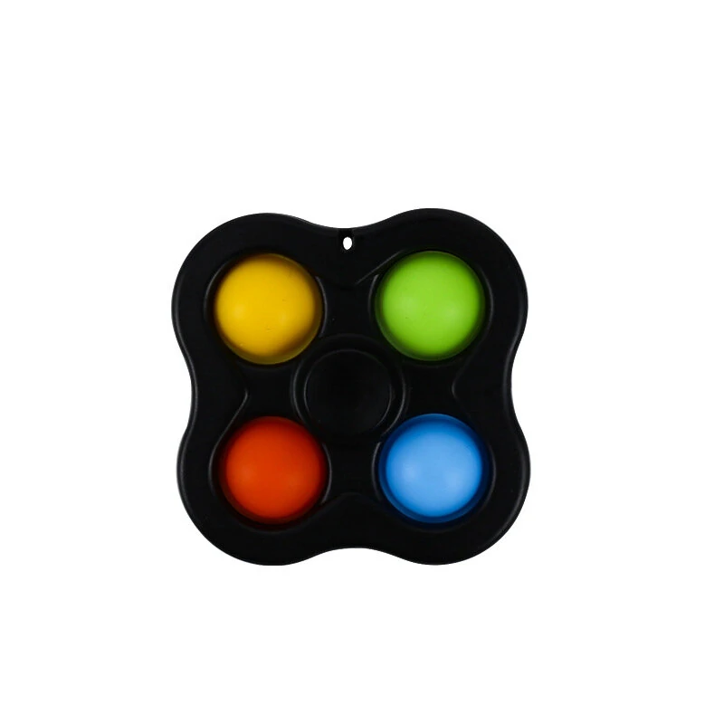 Adult Hand Spinner Fidget Toy | Anti-Anxiety Stress Relief Keychain Gadget