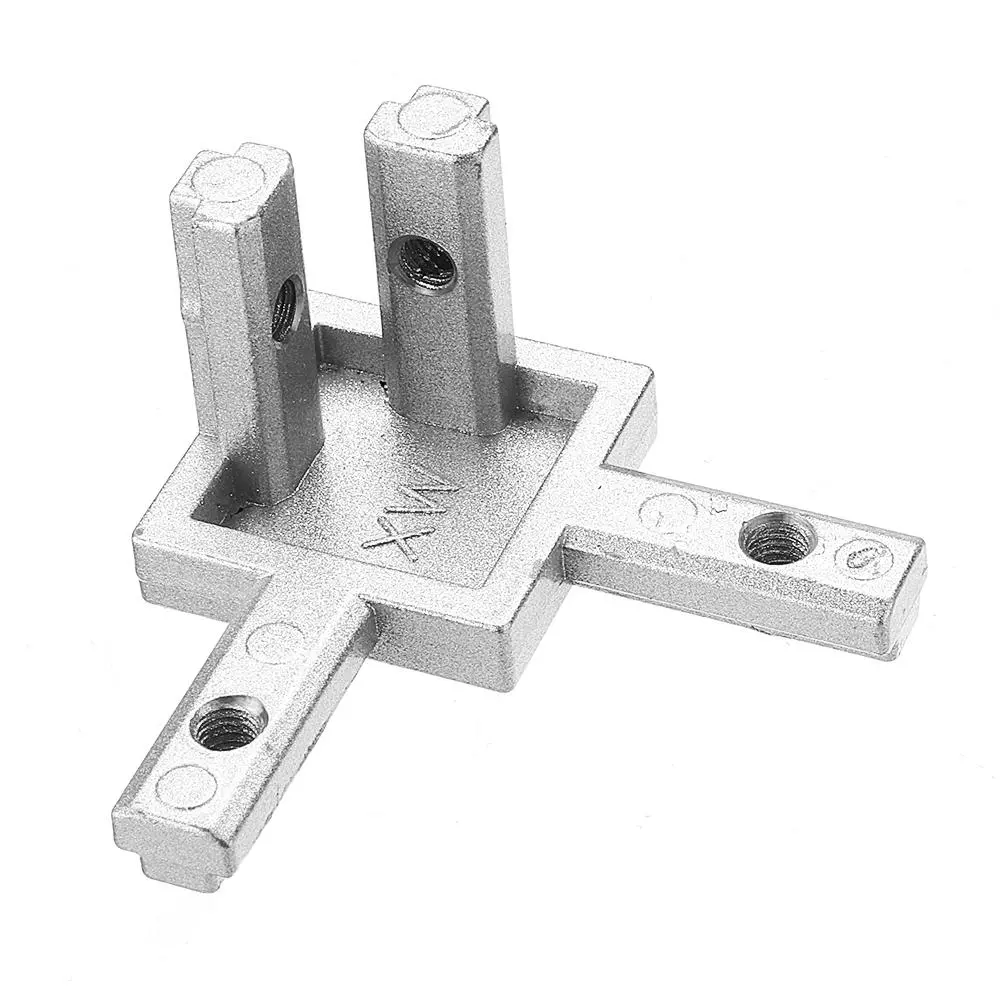 Machifit 3-Way Inside Corner Connector | 90 Degree Bracket for 3030 T-Slot Extrusions