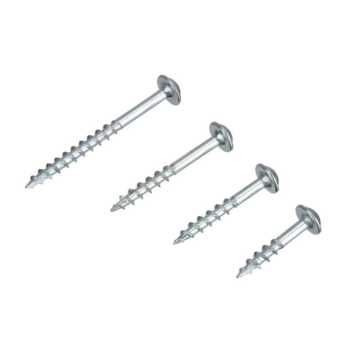 ENJOYWOOD 100pcs Pocket Hole Screws for XK4 Jig | #8 Coarse Thread