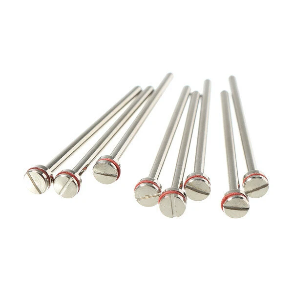 Dental Lab Polishing Mandrel Burs - 10pcs 2.35mm Shank for Rotary Tool