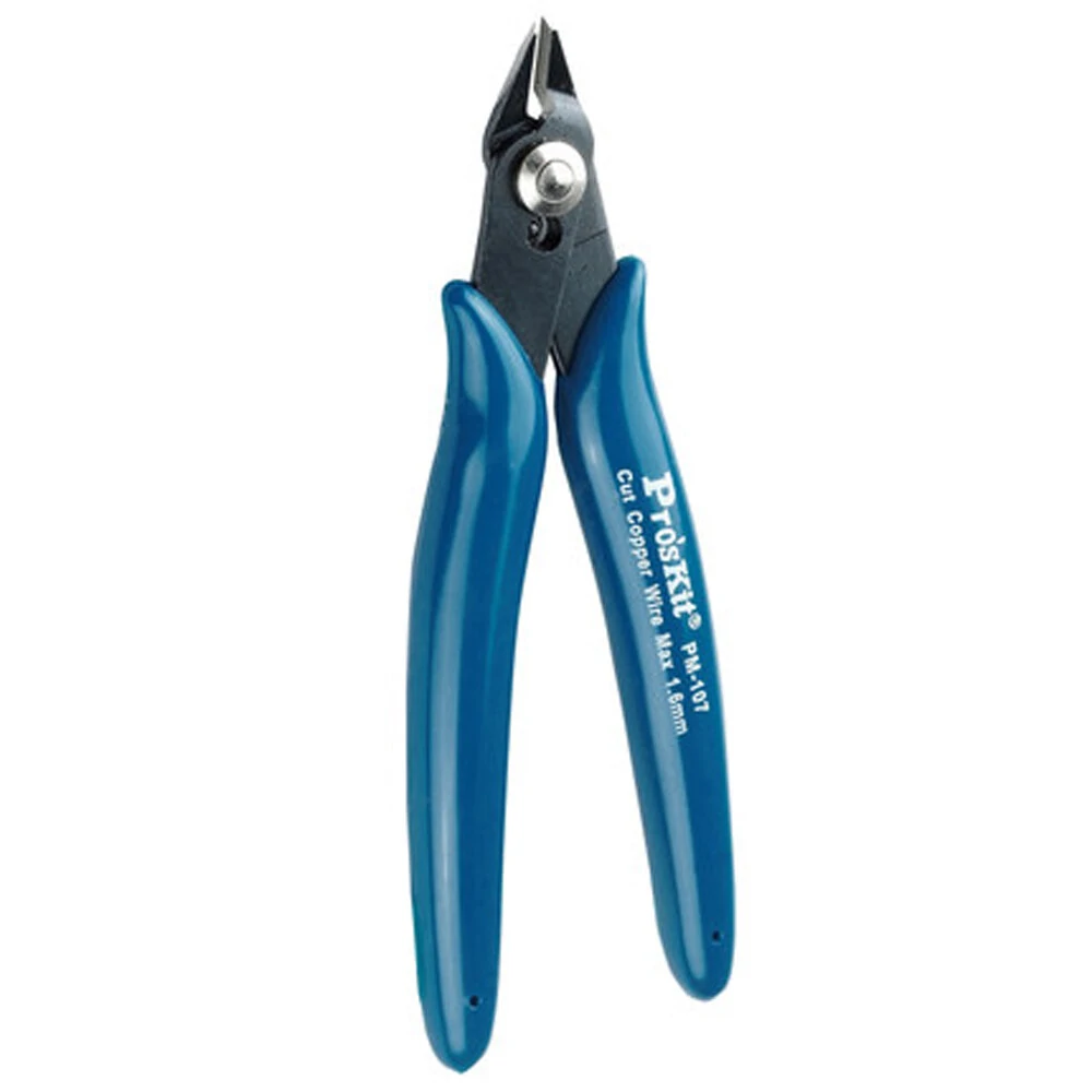 Pro'sKit PM-107F Diagonal Pliers - Precision Side Cutter & Wire Stripper