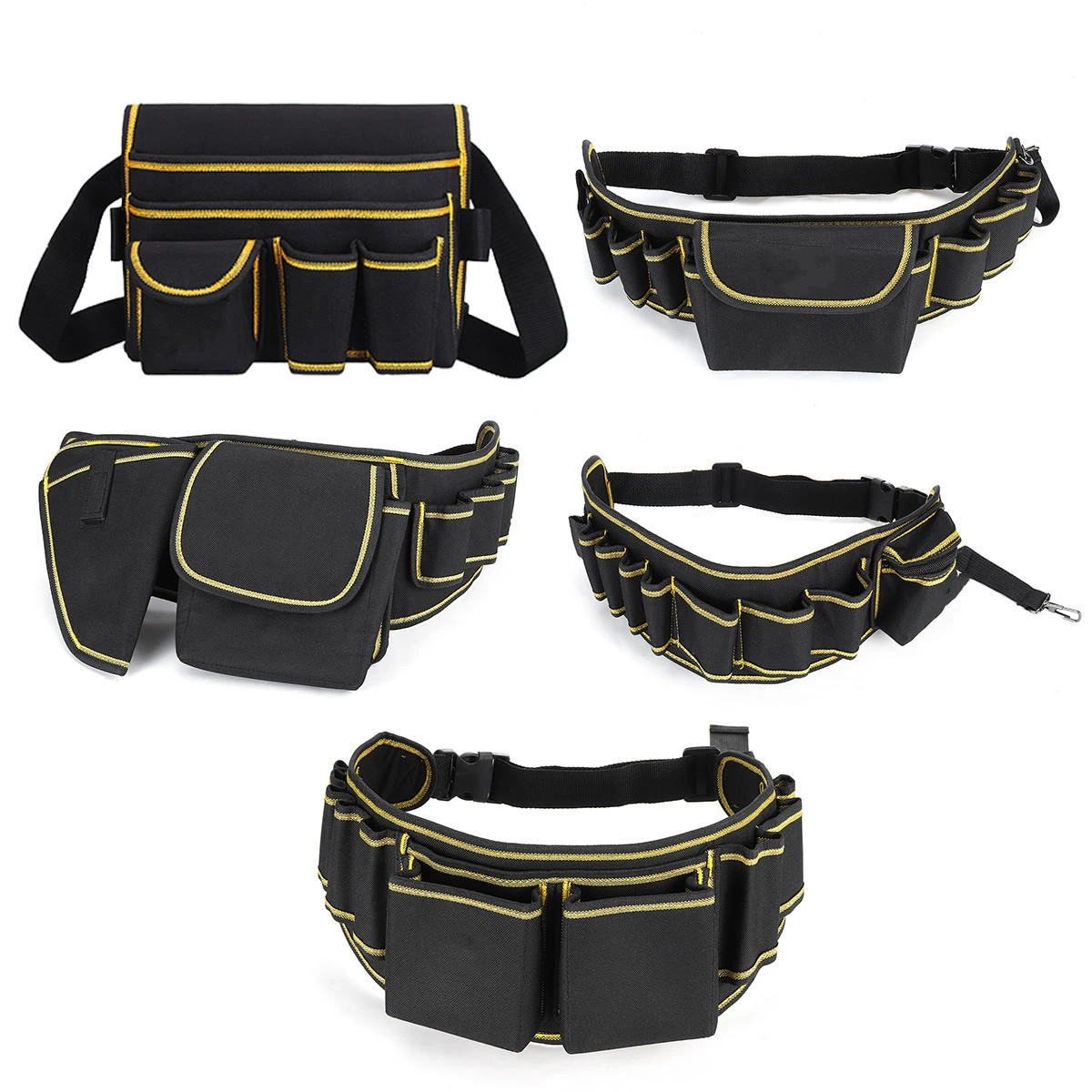 Multifunction Hardware Waist Pack - Tools Kit Pouch | Oxford Cloth Storage Bag