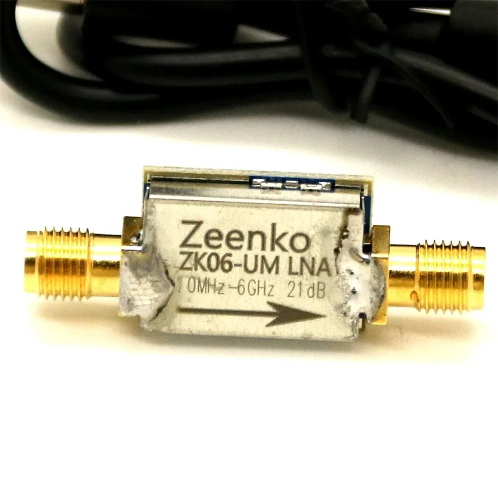 Zeenko UM Series Low Noise Amplifier - 20dB Gain, 100kHz-10GHz, USB-C