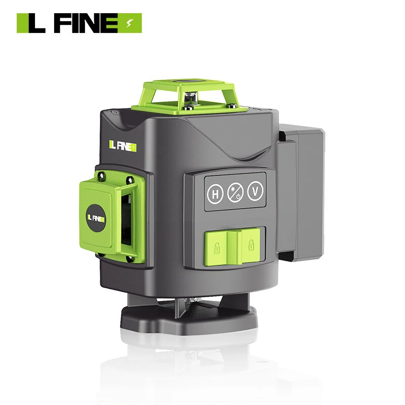 LFINE 4D 16-Line Green Laser Level | Self-Leveling ±1mm/7m | 30M Range