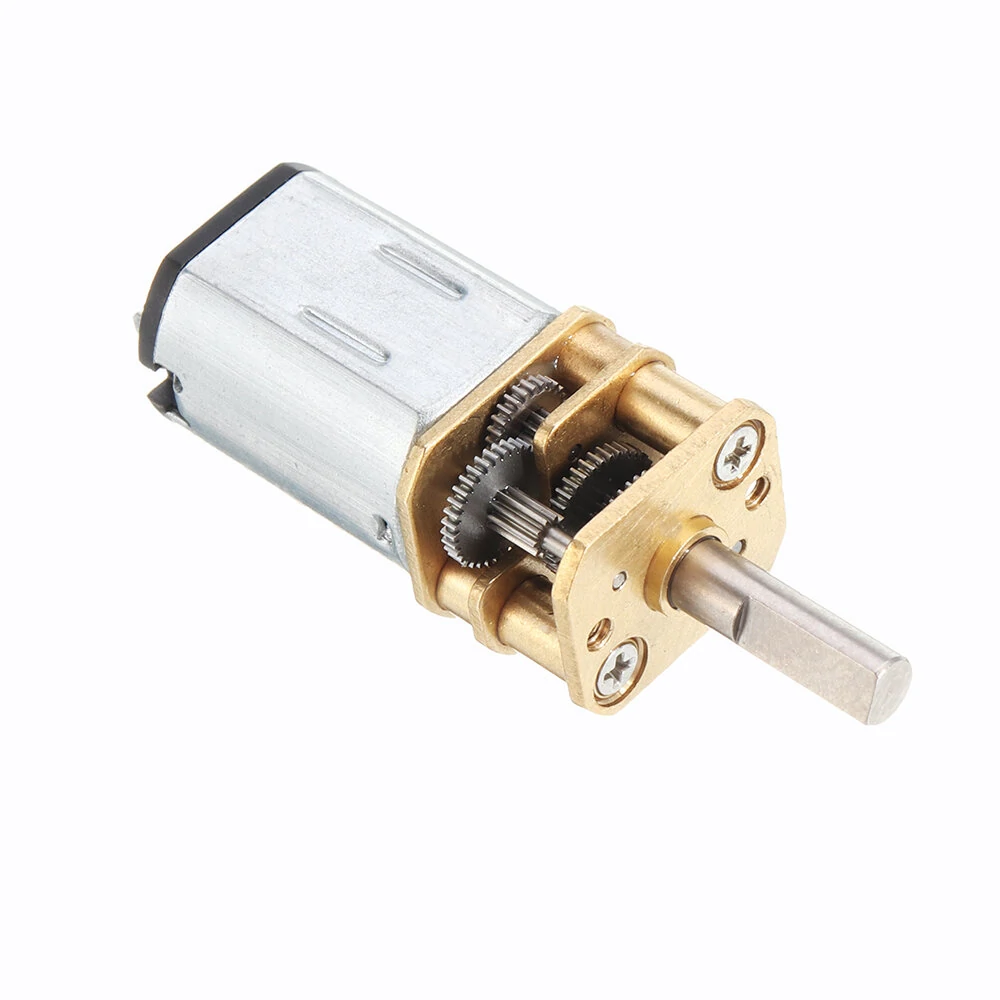CHIHAI 12V 75RPM Right Angle Gear Motor | 10MM DC Micro Reduction Motor